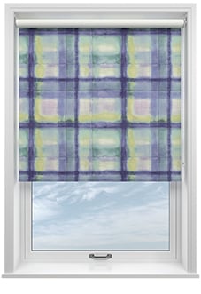 Bluebellgray Tartan, Heather - Roller Blind